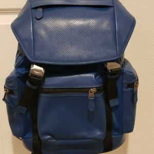 Coach (Large) Leather Backpack